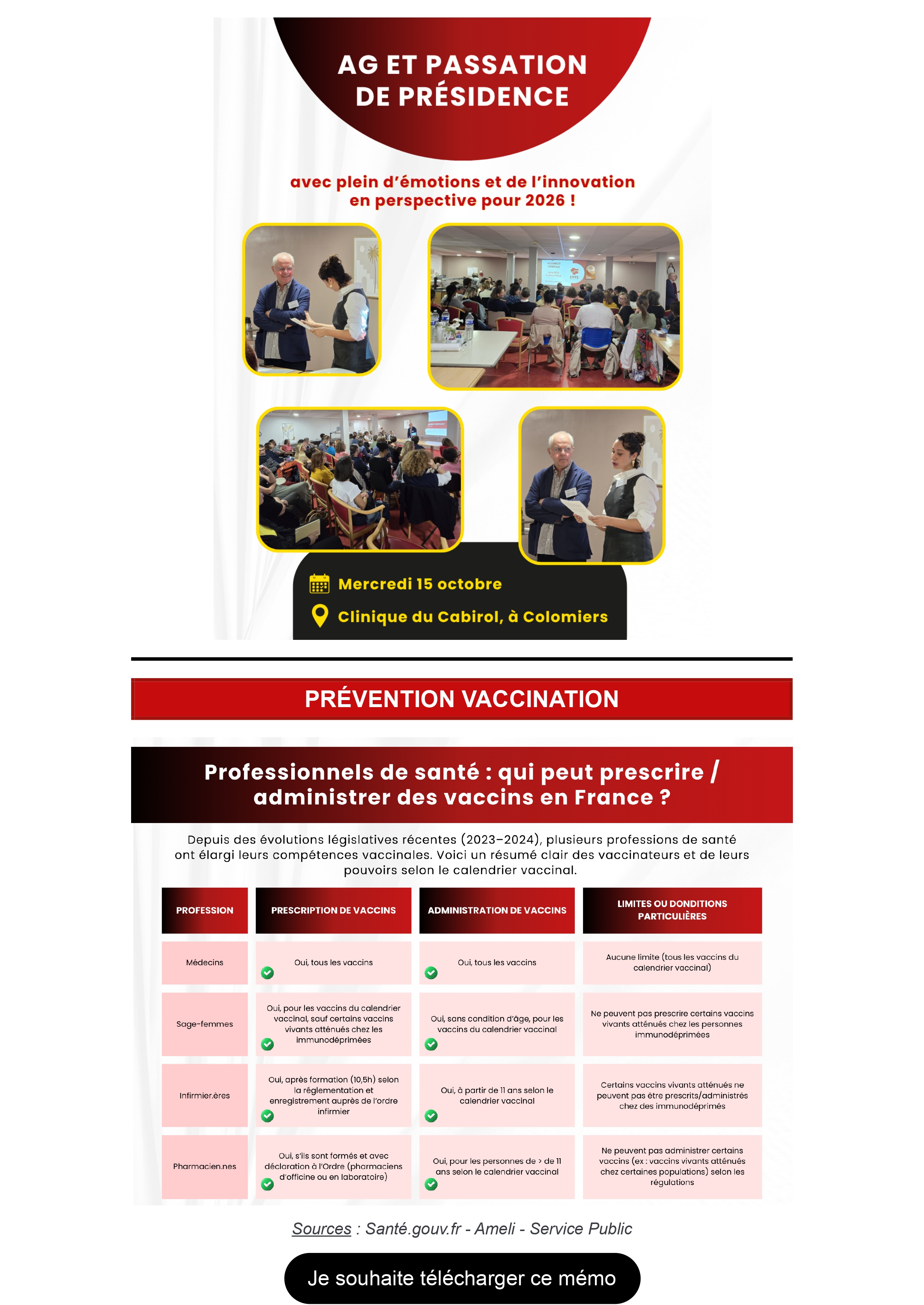 newsletter novembre 2025